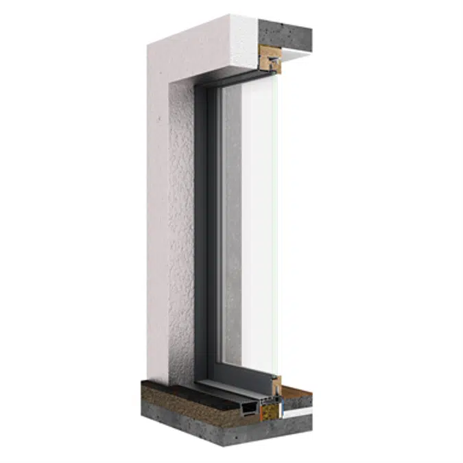 JANSEN CONNEX slide lift-and-slide door