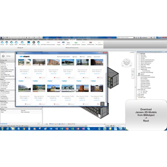 JANSEN Revit Interface for JANIsoft/SchüCAL