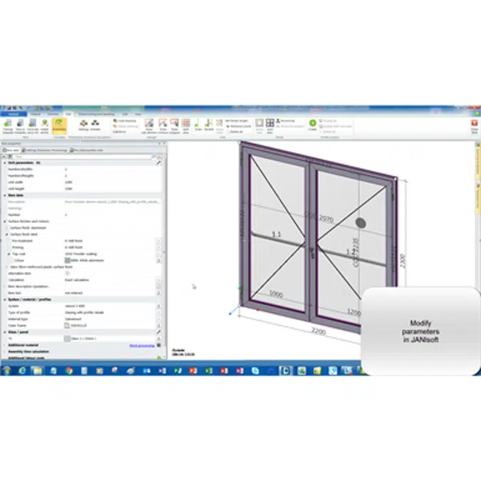 JANSEN Revit Interface