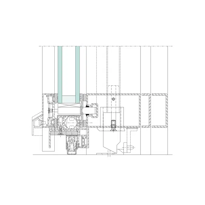 Jansen VISS side-hung door