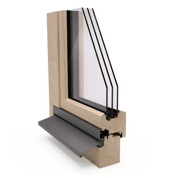 Jansen CONNEX legno window