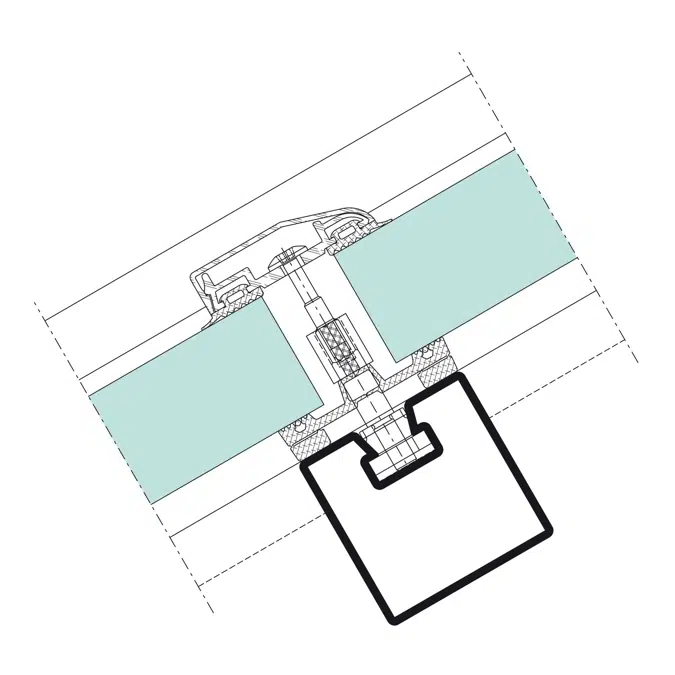 Jansen VISS Fire roof glazing fire protection