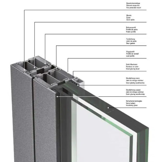 Jansen Janisol 2 EI30 fire protection door