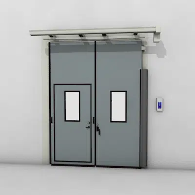 Image for ASSA ABLOY FD2250P Folding Door (0+2) Electrical DLW 1400-2500mm, DLH 2000-6000mm