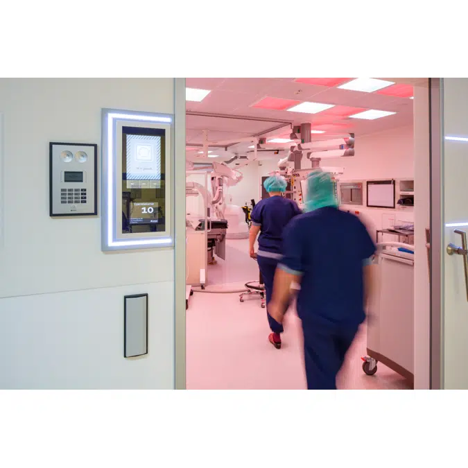 Luftdichte Tür ASSA ABLOY SL Hygienic Medicare Intelligence
