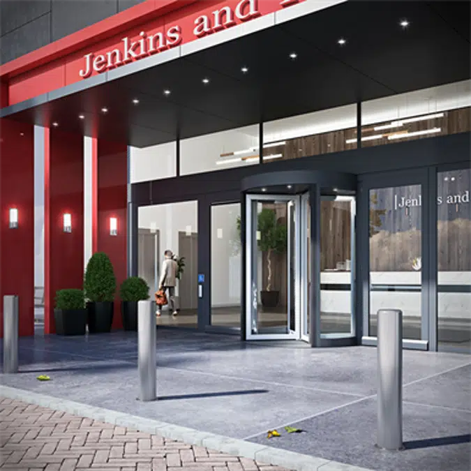 Revolving Door RD100 3W and 4W Compact Revolving Door
