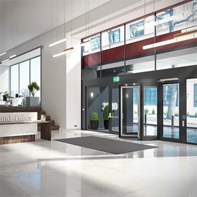 Revolving Door RD100 3W and 4W Compact Revolving Door