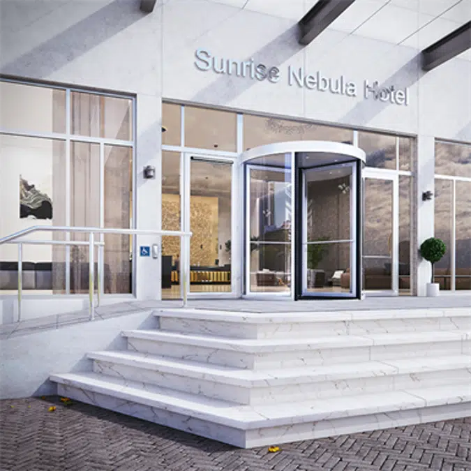Revolving Door RD100 3W and 4W Compact Revolving Door