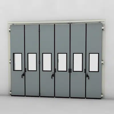 изображение для ASSA ABLOY FD2250P Folding Door (4+2)(2+4) Manual DLW 3850-7500mm DLH 1850-6000mm