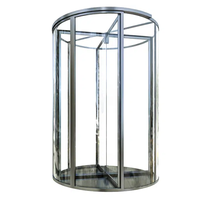 ASSA ABLOY RD300 3W and 4W Compact Glass Revolving Door