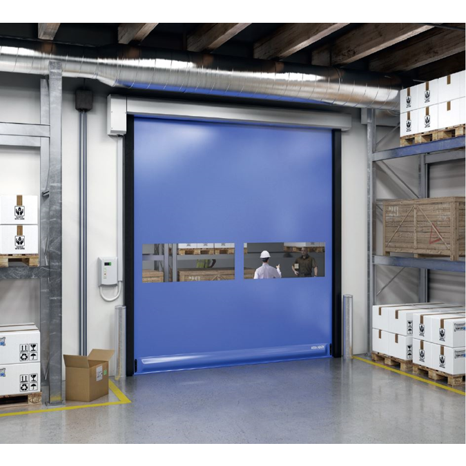 BIM objects - Free download! ASSA ABLOY HS7040 High Speed Door | BIMobject