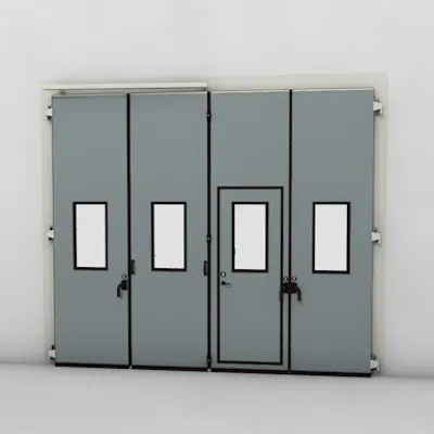 изображение для ASSA ABLOY FD2250P Folding Door (3+1)(1+3) Manual DLW 2530-5000mm DLH 1850-6000mm