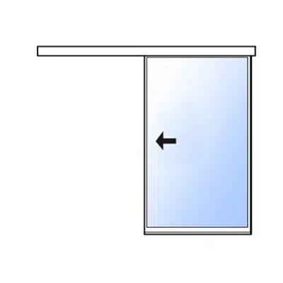 Image for Sliding Door Slim single - surface mounted