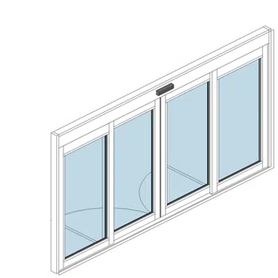 Image for Sliding Door Resilience R104 FSL Bi-Part