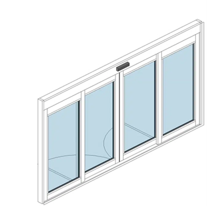 Sliding Door Resilience R104 FSL Bi-Part