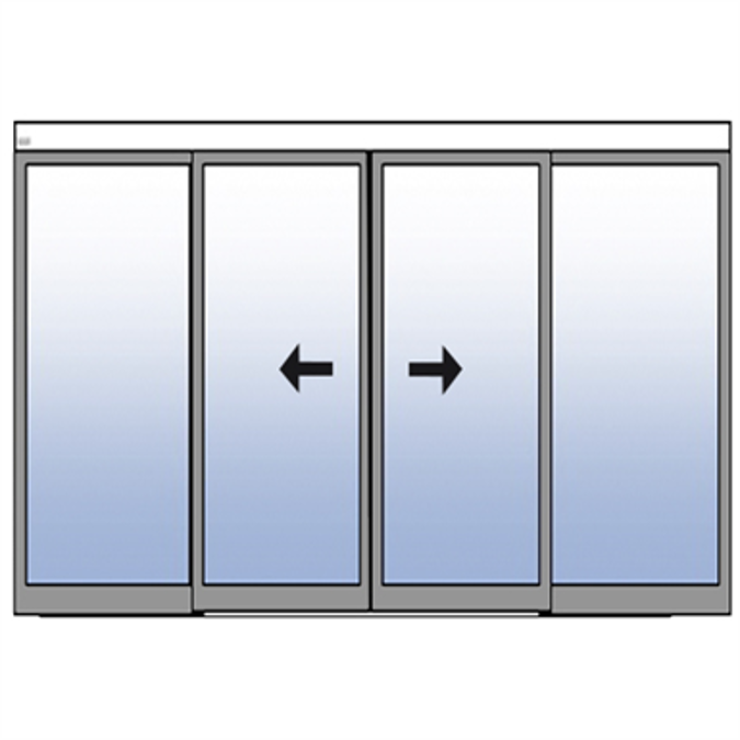 Double Sliding Door, 3 Panel Sliding Door Revit