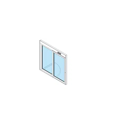 Image pour Sliding Door SL500 Resilience R104 - Medium Stile - Single Slide