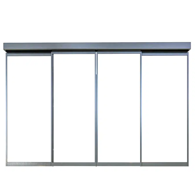 BIM objects Free download! Sliding Door Slim Eco Curtain Wall Hosted Revit Family BIMobject