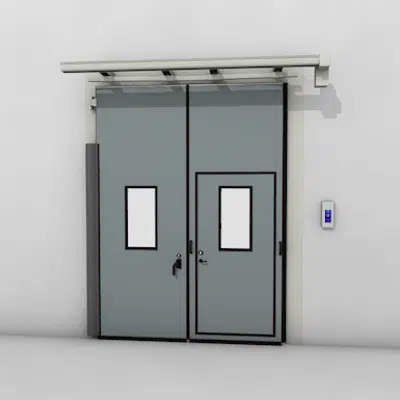 kuva kohteelle ASSA ABLOY FD2250P Folding Door (2+0) Electrical DLW 1400-2500mm, DLH 2000-6000mm