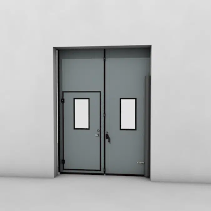 ASSA ABLOY FD2250P Folding Door (2+0) Electrical DLW 1400-2500mm, DLH 2000-6000mm
