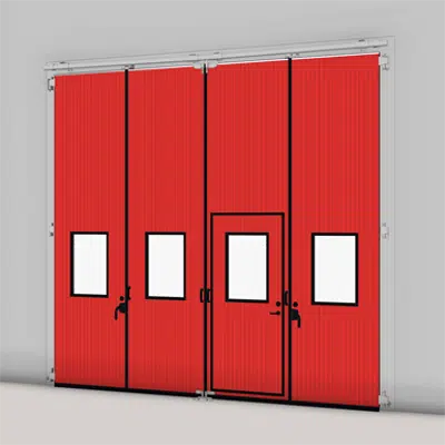 obraz dla ASSA ABLOY FD2250P Folding Door (2+2) Manual DLW 2530-5000mm, DLH 1850-6000mm