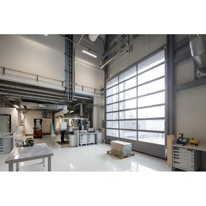 Crawford OH1042FI Glazed Insulated Overhead Sectional Door