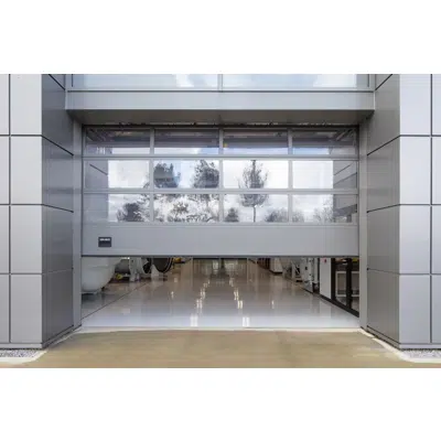 Image for Crawford OH1042FI Glazed Insulated Overhead Sectional Door
