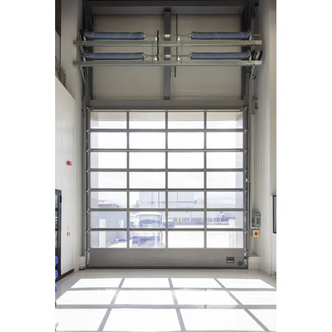 Crawford OH1042FI Glazed Insulated Overhead Sectional Door
