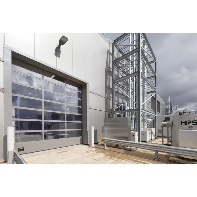 Crawford OH1042FI Glazed Insulated Overhead Sectional Door