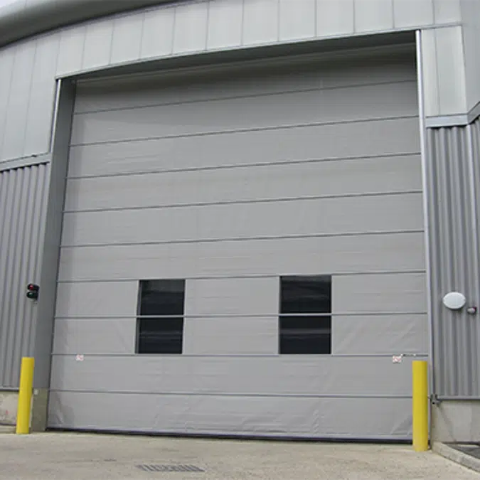 Megadoor VL3110 vertical lifting fabric door