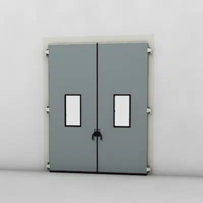 Image for ASSA ABLOY FD2250P Folding Door (1+1) Manual DLW 1185-2400mm, DLH 1850mm-4000mm