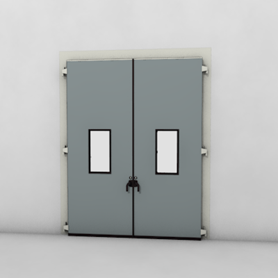 Image for ASSA ABLOY FD2250P Folding Door (1+1) Manual DLW 1185-2400mm, DLH 1850mm-4000mm