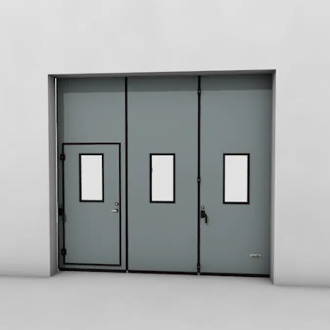 ASSA ABLOY FD2250P Folding Door (3+0)(0+3) Manual DLW 1885-3700mm DLH 1850-6000mm