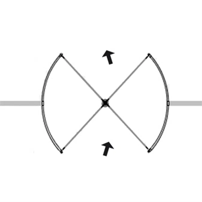 Revolving Door RD 3 and 4 wings