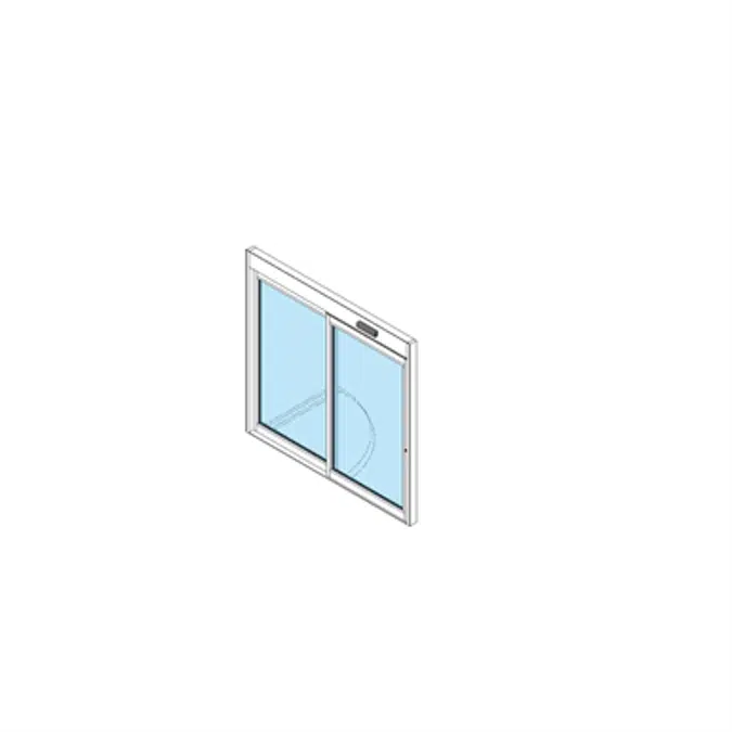 Sliding Door SL500 Resilience R104 - Narrow Stile - Single Slide