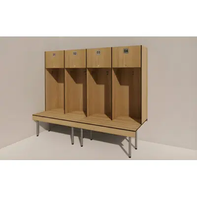 Image for Lockers – Bench Seat Mount Player (LBSM-P)
