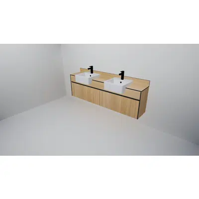 Image pour Vanity Cabinet - Semi-Recessed (VCWM350)
