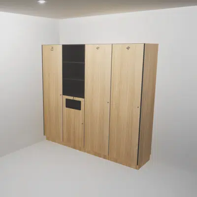 Lockers - Plinth Mounted End-of-Trip (LPM-EOT)图像