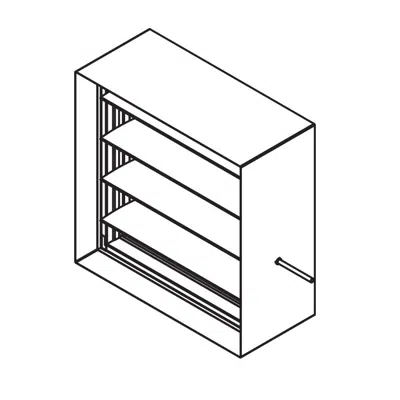 Image for Control Damper - Aluminum Airfoil Parallel Blade - CD-51