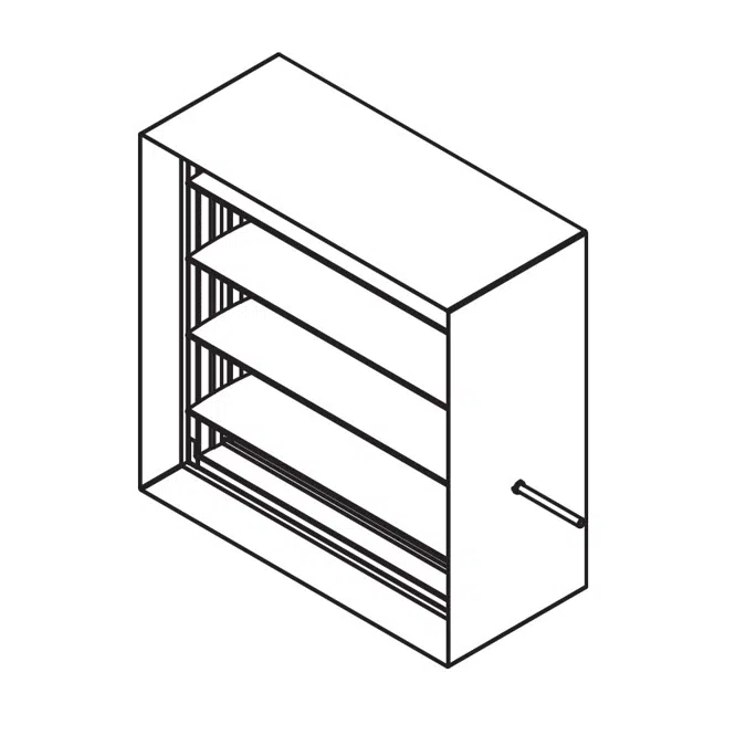 Control Damper - Aluminum Airfoil Parallel Blade - CD-51