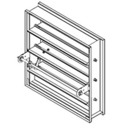 Image for 3 Hour Fire Damper, Triple-V Blade
