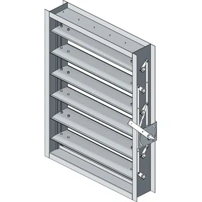Зображення для Industrial Control Tunnel Damper - Airfoil Opposed Blade - TD-94