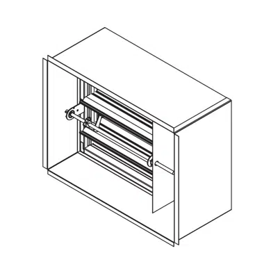 Image for Combination Fire/Smoke Damper - 1-1/2 Hour - Side Panel - Front Access - Airfoil Blade - Class 2 - FSD-152-SP