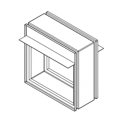 Fire Damper - 1-1/2 Hour - Static - Curtain Style Blade - Class B - VFD-10-B图像