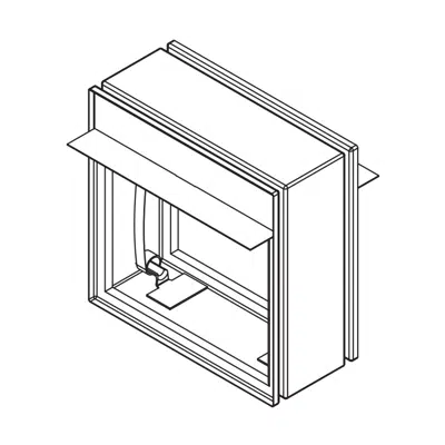 bild för Fire Damper - 3 Hour - Dynamic Rated - Curtain Style Blade - Class B - VFD-30D-B