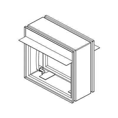 画像 Fire Damper - 1-1/2 Hour - Dynamic Rated - Curtain Style Blade - Class B - VFD-10D-B