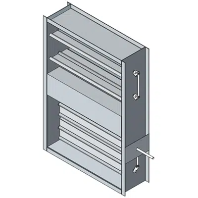 Image for Mixing Damper - Triple-V Blade - Multi-Zone - MX-40