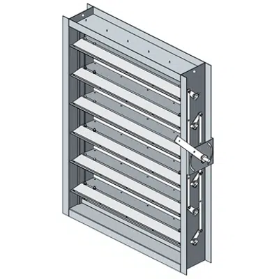 Image for Industrial Control Damper - Airfoil Parallel Blade - CD-93