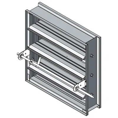 Image pour Combination Fire/Smoke Damper - 3 Hour - Airfoil Blade - Class 1 - FSD-351