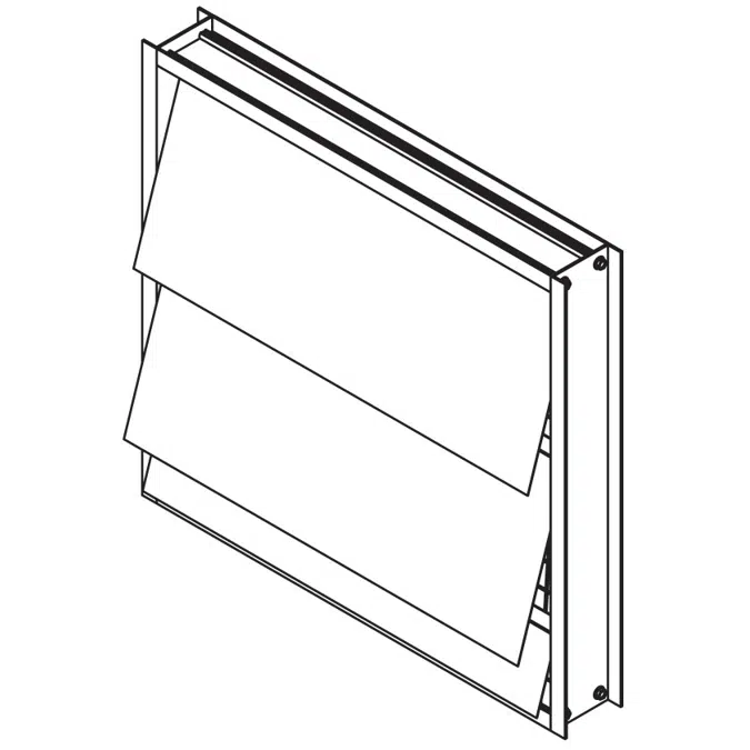 Backdraft Damper - Fabric Style Blade - BD-51